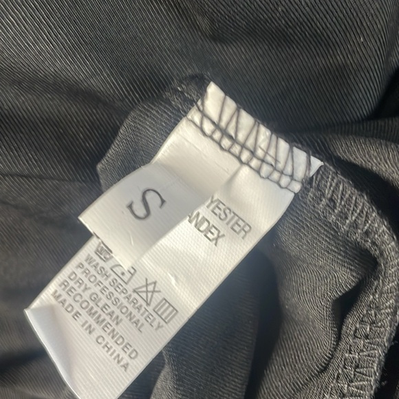 Black Stretch Halter Long Formal Beach to Resort Easy Fit Dress EUC Sz SM - Picture 13 of 13